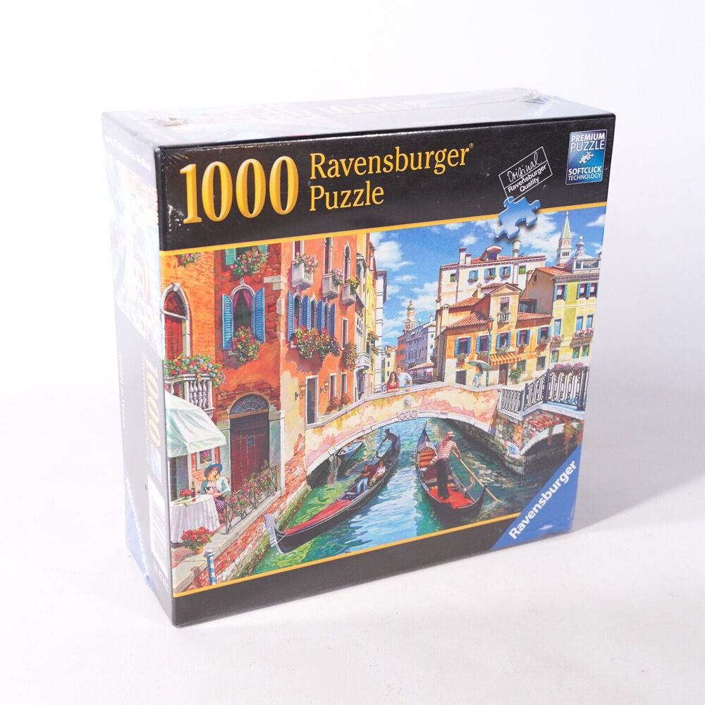 Ravensburger Sunset in Venice 1000 Pc Jigsaw Puzzle New Sealed NIB Toy Game